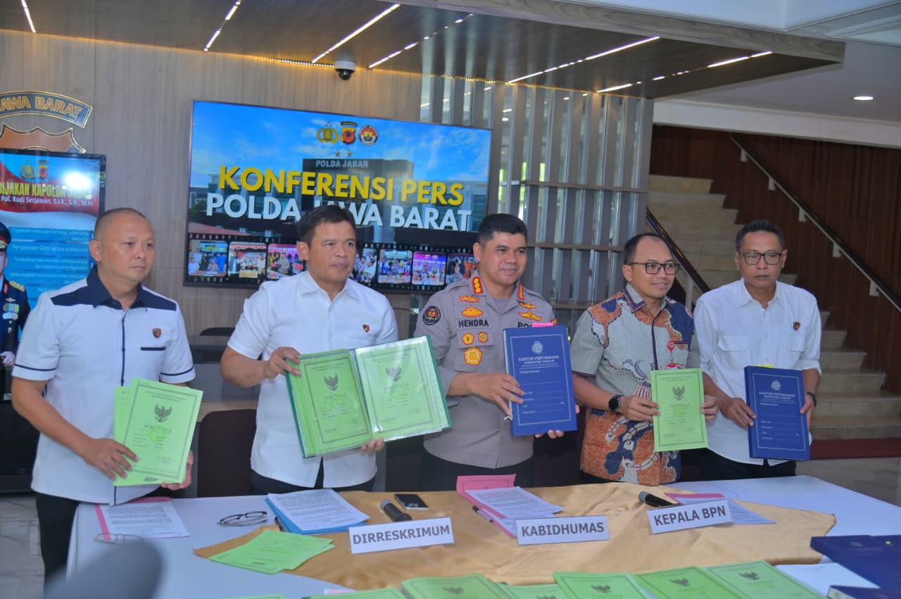Polda Jabar Ungkap Kasus Pemalsuan Surat dalam Sengketa Lahan Perkebunan Teh di Cianjur