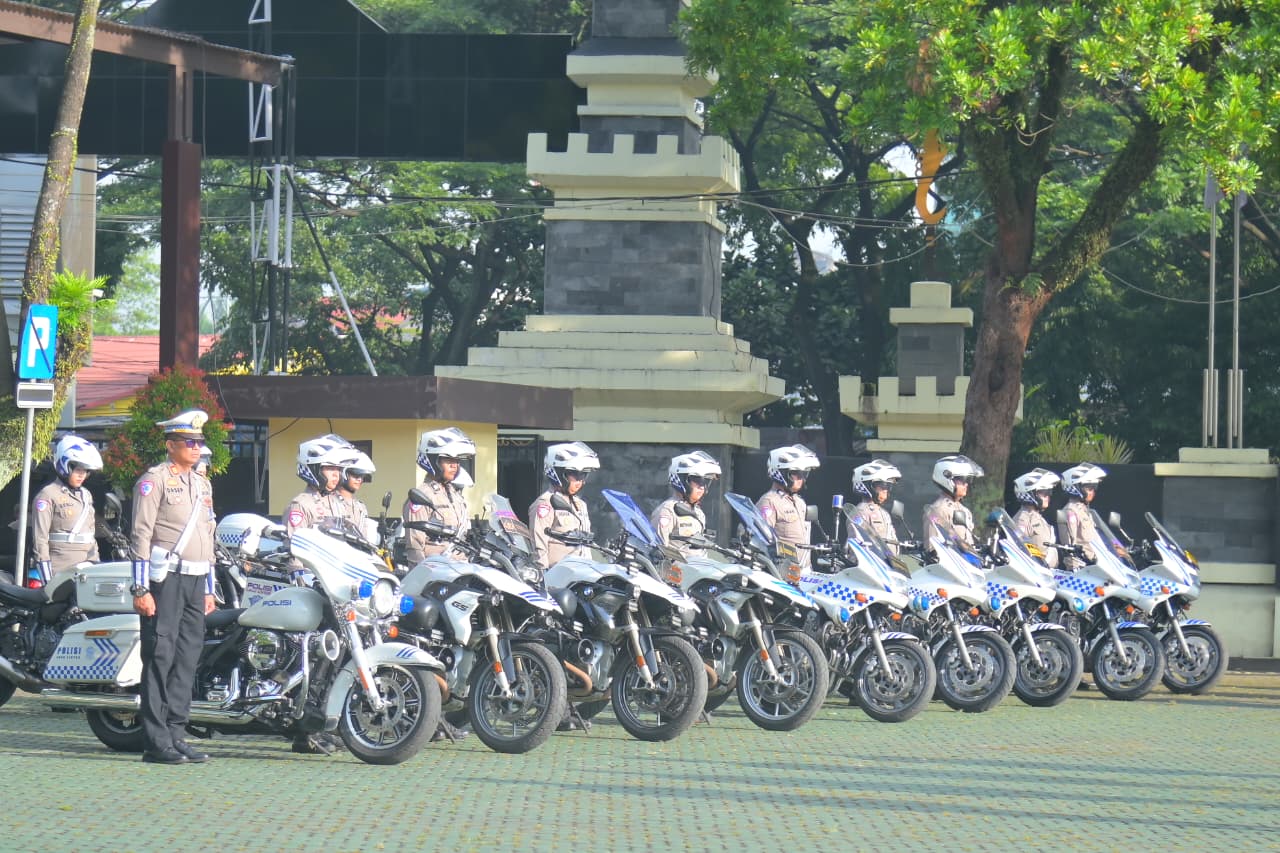 Apel Gelar Pasukan Operasi Keselamatan Lodaya 2026, Tekan Potensi Pelanggaran dan Laka Lantas