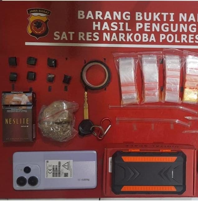 Polisi Amankan Pemuda Diduga Edarkan Sabu di Cigasong
