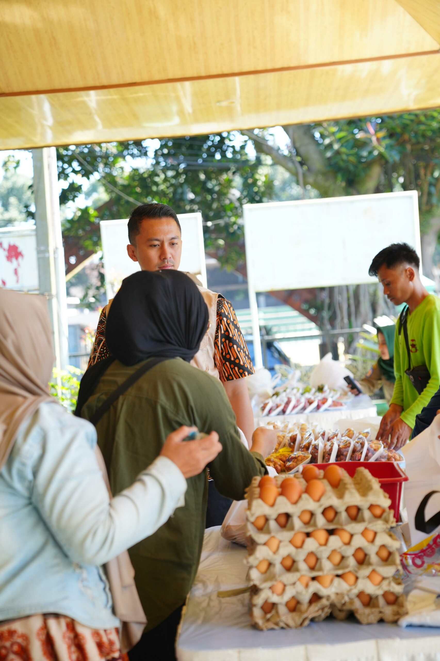 Polresta Bandung Gelar Gerakan Pangan Murah Serentak di Soreang, 800 Warga Terbantu