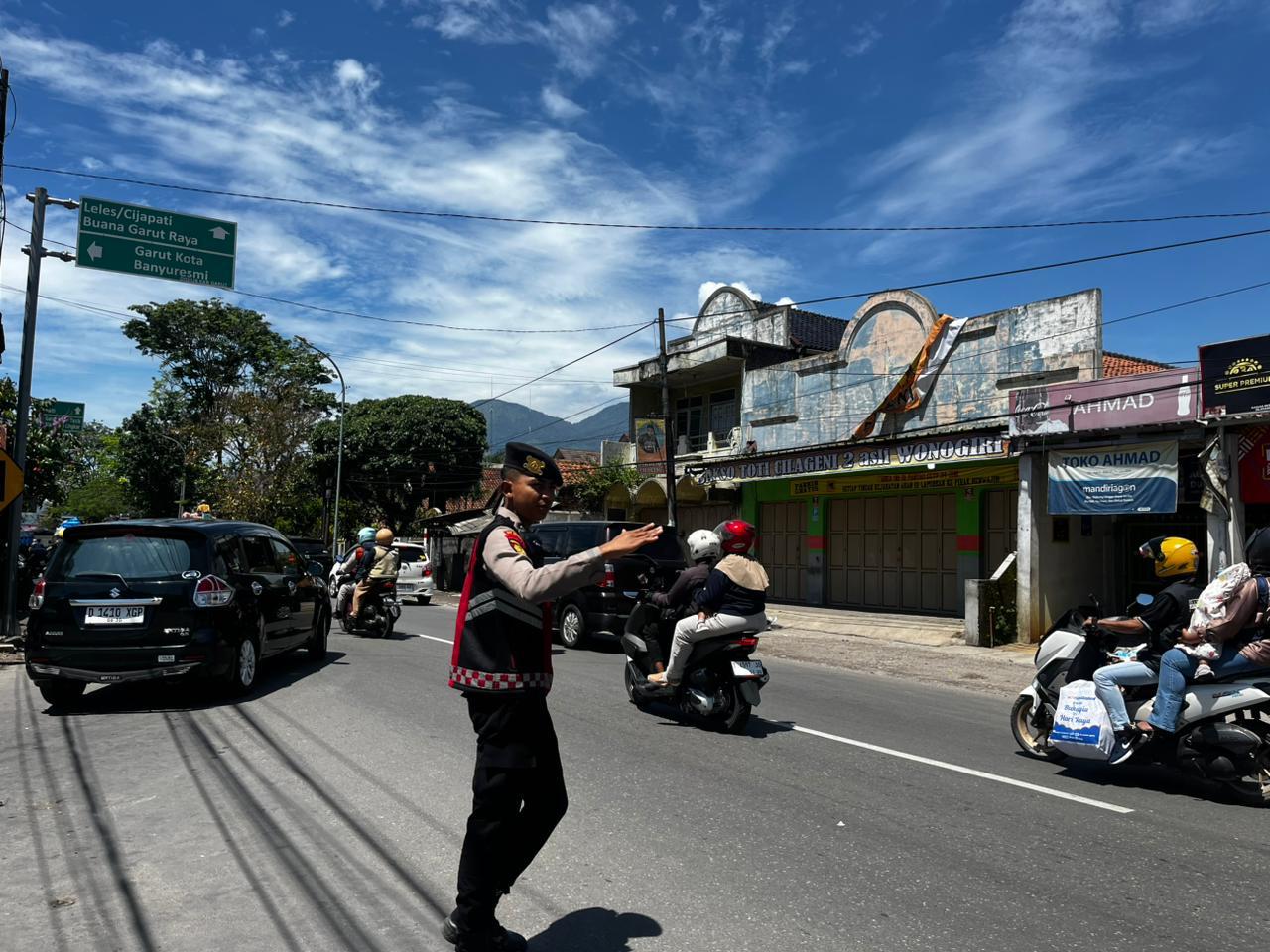Arus Mudik Meningkat 28 Persen, Polres Garut Lakukan 24 Kali One Way