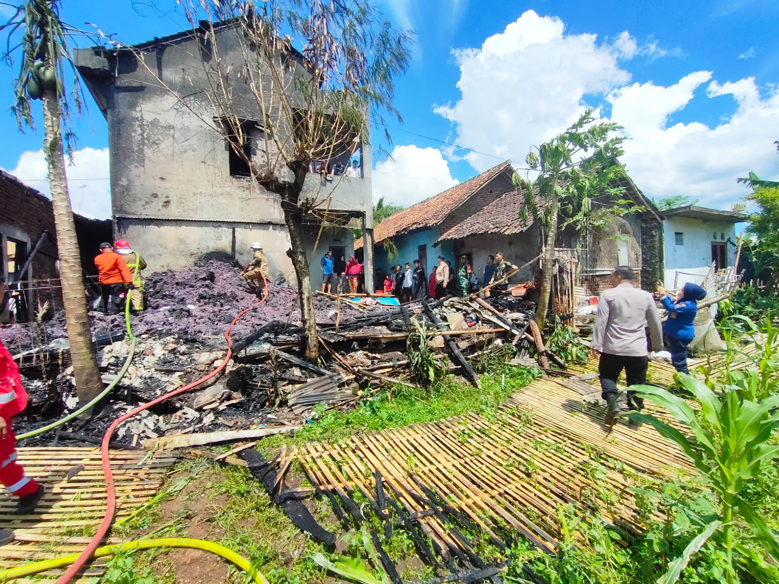 Gudang Produksi Surpet di Banyuresmi Ludes Terbakar, Kerugian Capai Rp100 Juta