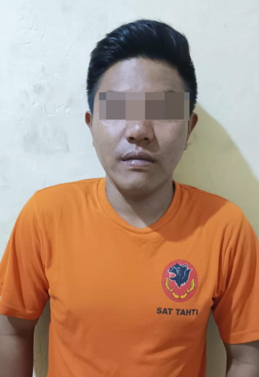 Polsek Cikajang Polres Garut Amankan Pelaku Penganiayaan