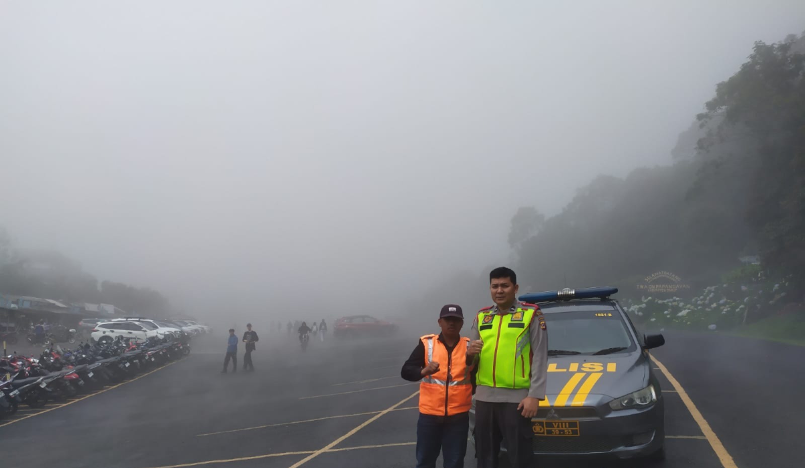 Jaga Keamanan Wisata Papandayan, Polsek Cisurupan Intensifkan KRYD Pasca Ops Ketupat 2026