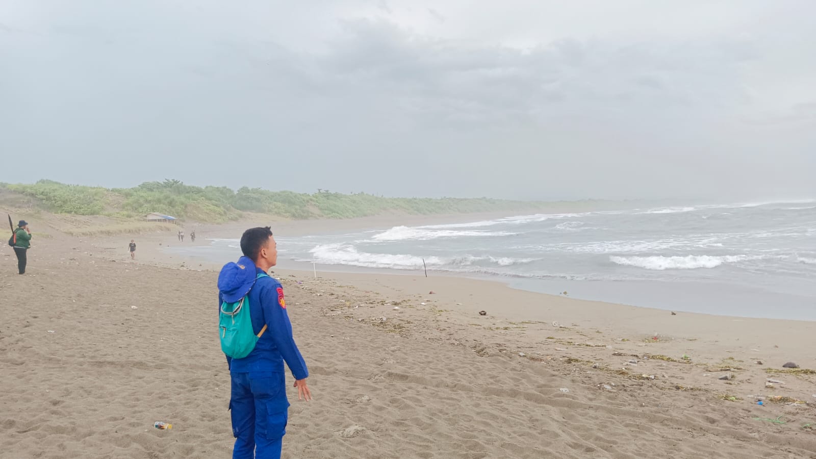 Nelayan Hilang di Perairan Cipunaga, Satpolairud Polres Garut Lakukan Pencarian Intensif