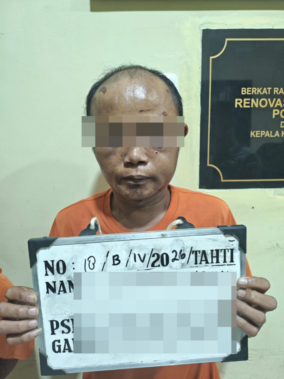 Satreskrim Polres Garut Tahan Tersangka Kasus Kekerasan Seksual terhadap Anak