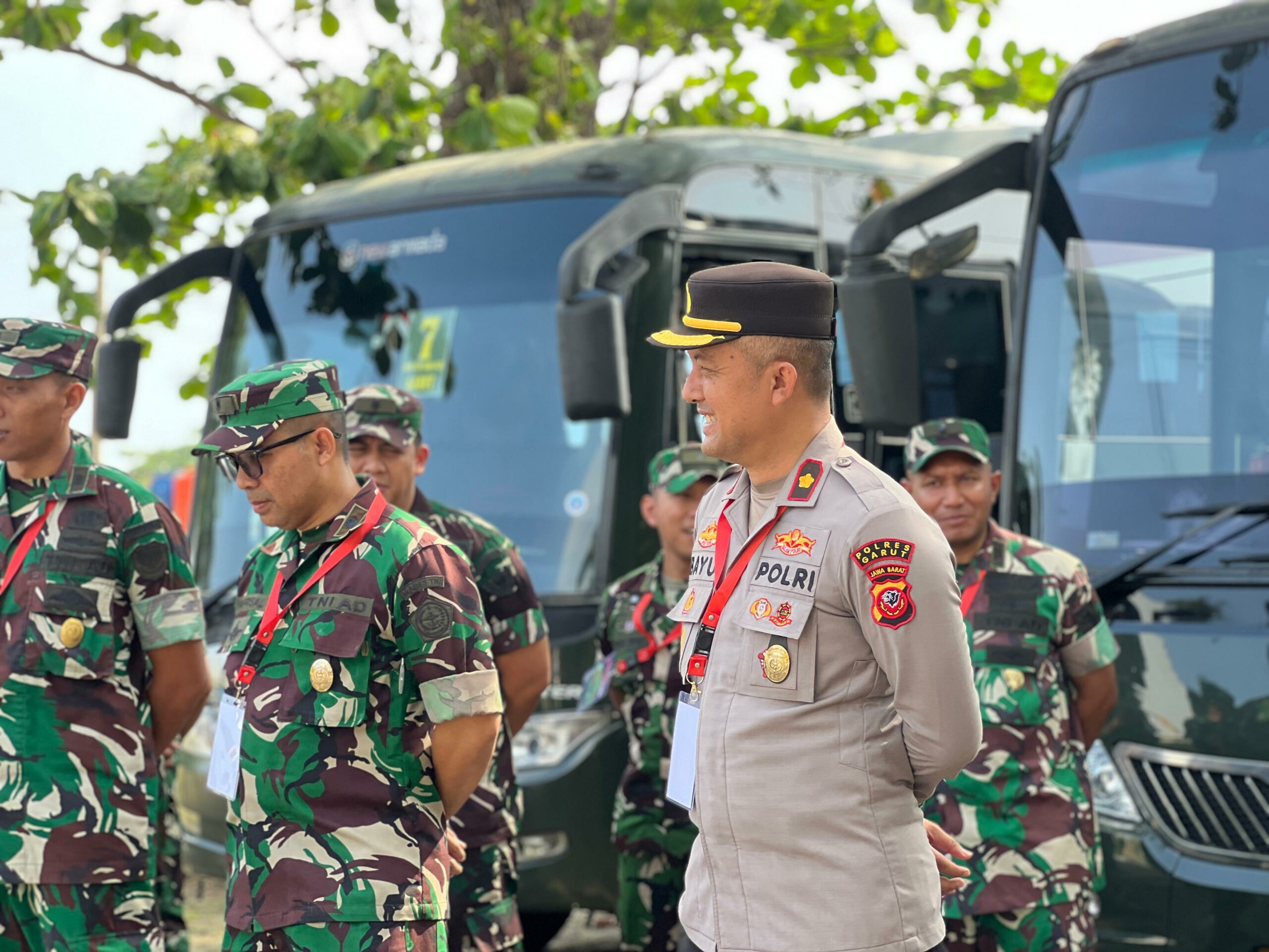 Wakapolres Garut Bayu Tri Nugraha Hidayat Jadi Bagian KKL Seskoad, Tinjau Langsung Yon TP 890/Gardha Sakti