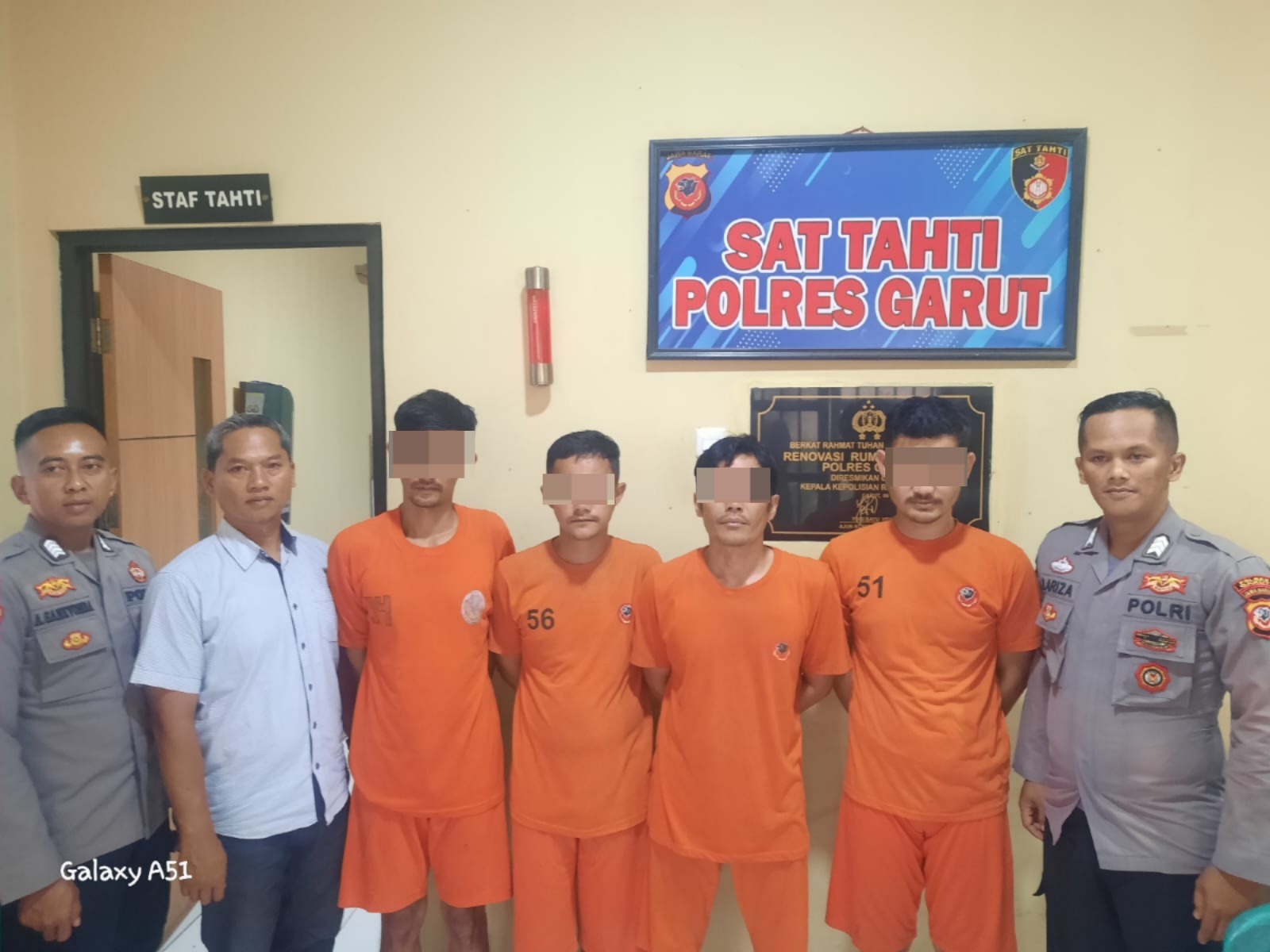 Polsek Cikjang Tangkap 4 Pelaku Penculikan dan Kekerasan, Korban Sempat Dianiaya Secara Brutal