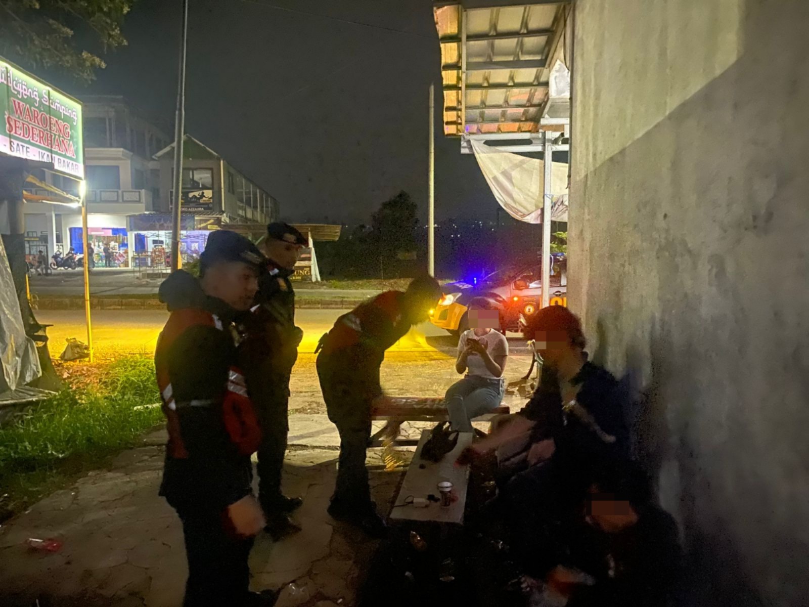 Patroli Presisi Sat Samapta Polres Garut Amankan Sekelompok Pemuda Pesta Miras, Wujudkan Kamtibmas Kondusif