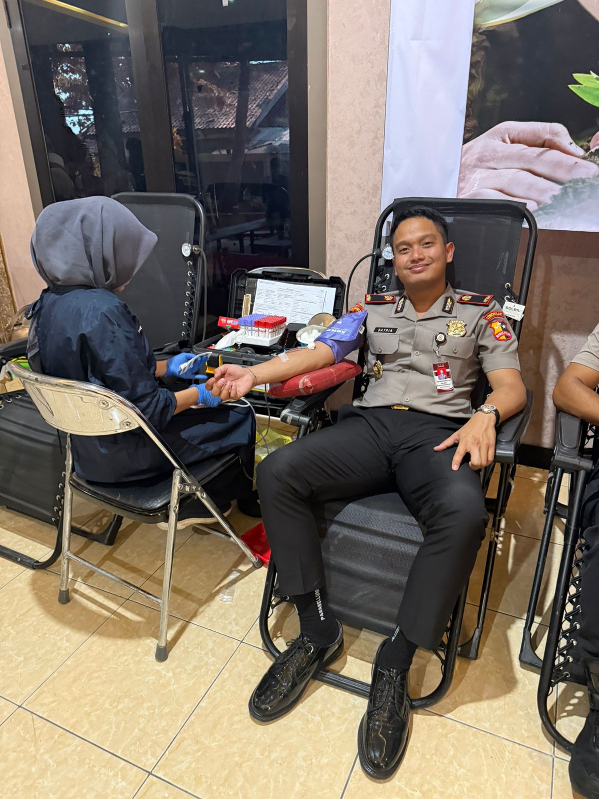 Serdik Sespimma Polri TA 2026 Bersama Polres Garut Gelar Aksi Donor Darah Kemanusiaan Serdik Sespimma Polri TA 2026 Bersama Polres Garut Gelar Aksi Donor Darah Kemanusiaan