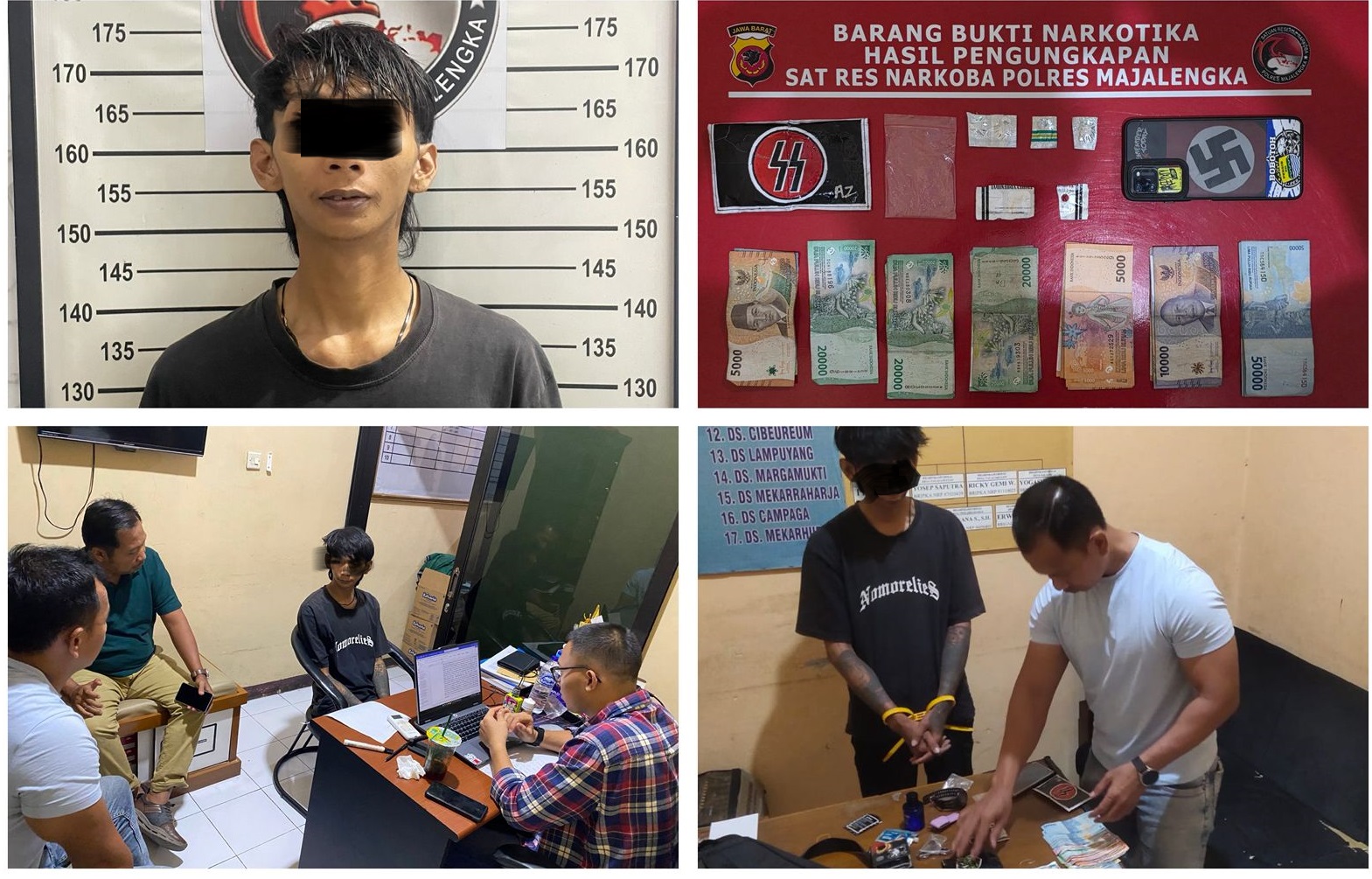 Transaksi Obat Ilegal di Parkiran Alfamart Digagalkan, Polisi Amankan Pelaku