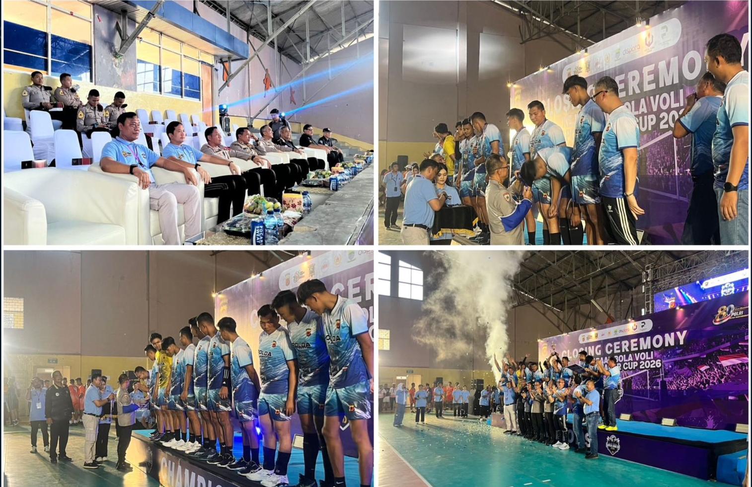 Sambut Hari Bhayangkara ke-80, Ditreskrimsus Polda Jabar Sabet Juara Pertama Turnamen Voli Kapolda Cup 2026 Sambut Hari Bhayangkara ke-80, Ditreskrimsus Polda Jabar Sabet Juara Pertama Turnamen Voli Kapolda Cup 2026