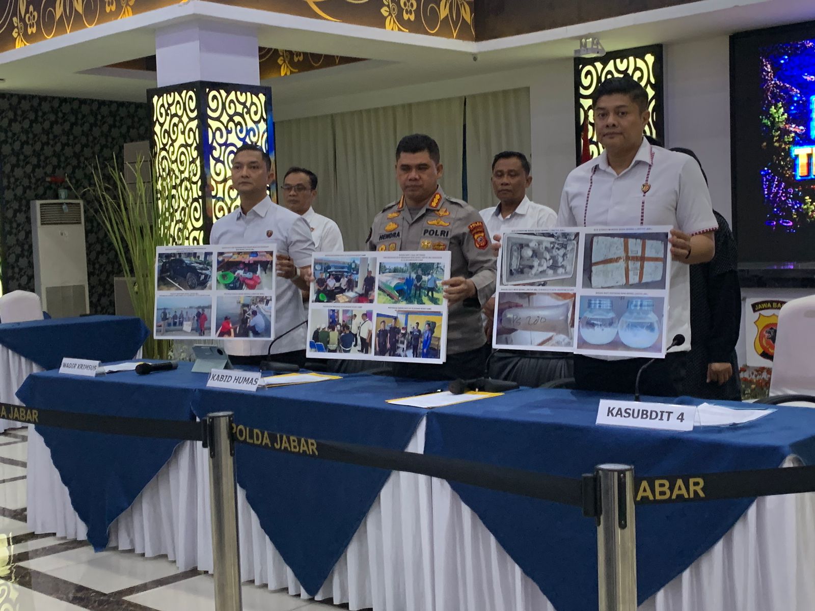 Ditreskrimsus Polda Jabar Ungkap Dugaan Tindak Pidana Perikanan di Pangandaran