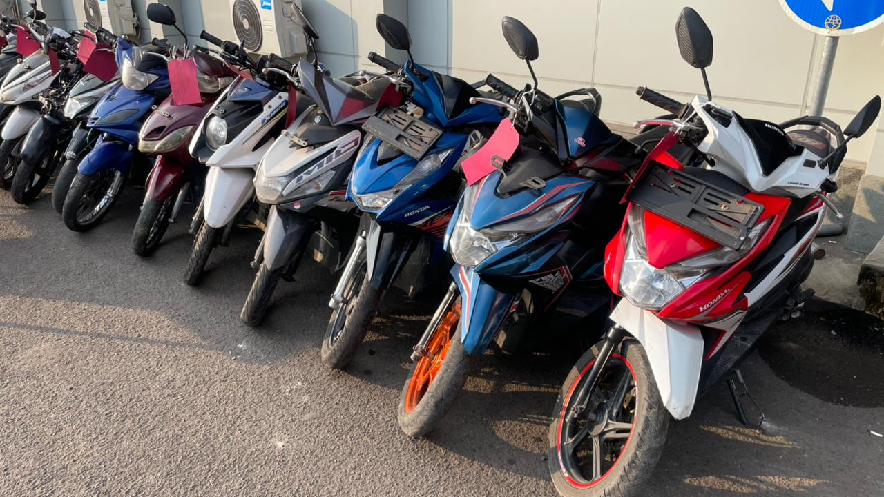 Tim Sancang Polres Garut Kembali Tangkap Pelaku Curanmor, 17 Sepeda Motor Berhasil Diamankan