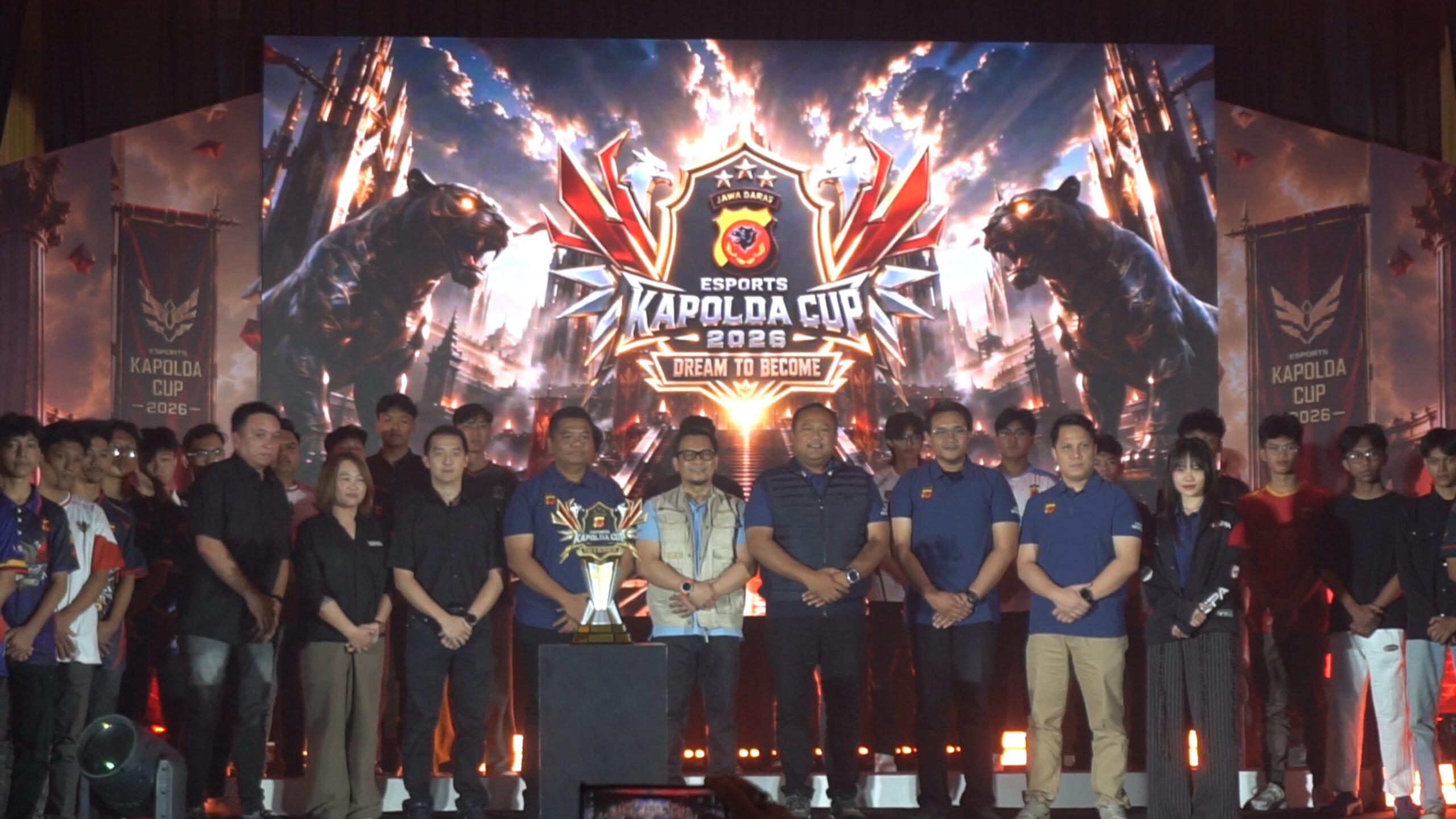 Wakapolda Jabar Resmi Membuka E Sport Mobile Legend Kapolda Cup 2026 Wakapolda Jabar Resmi Membuka E Sport Mobile Legend Kapolda Cup 2026
