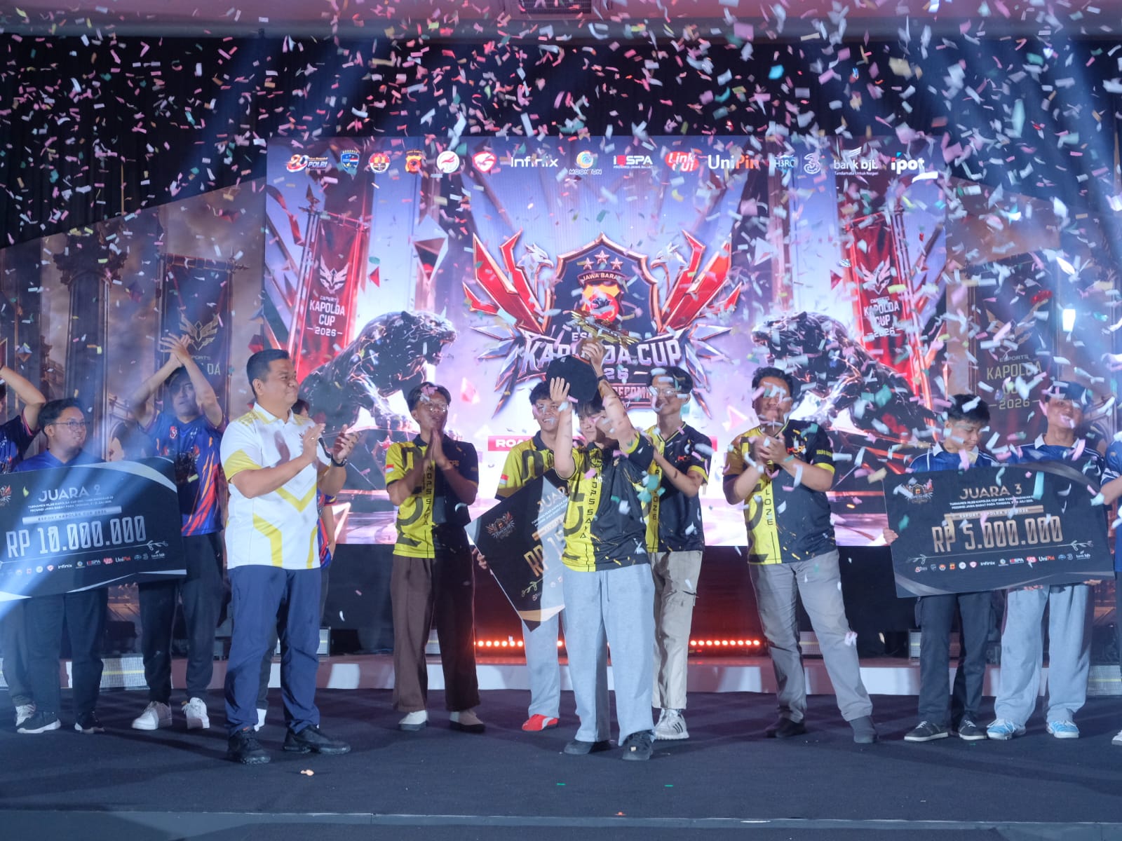 Polda Jabar Tutup Rangkaian E-Sport Kapolda Jabar 2026 “Dream to Become”, Werkloze Bandung Wakili Jawa Barat ke Tingkat Mabes Polri