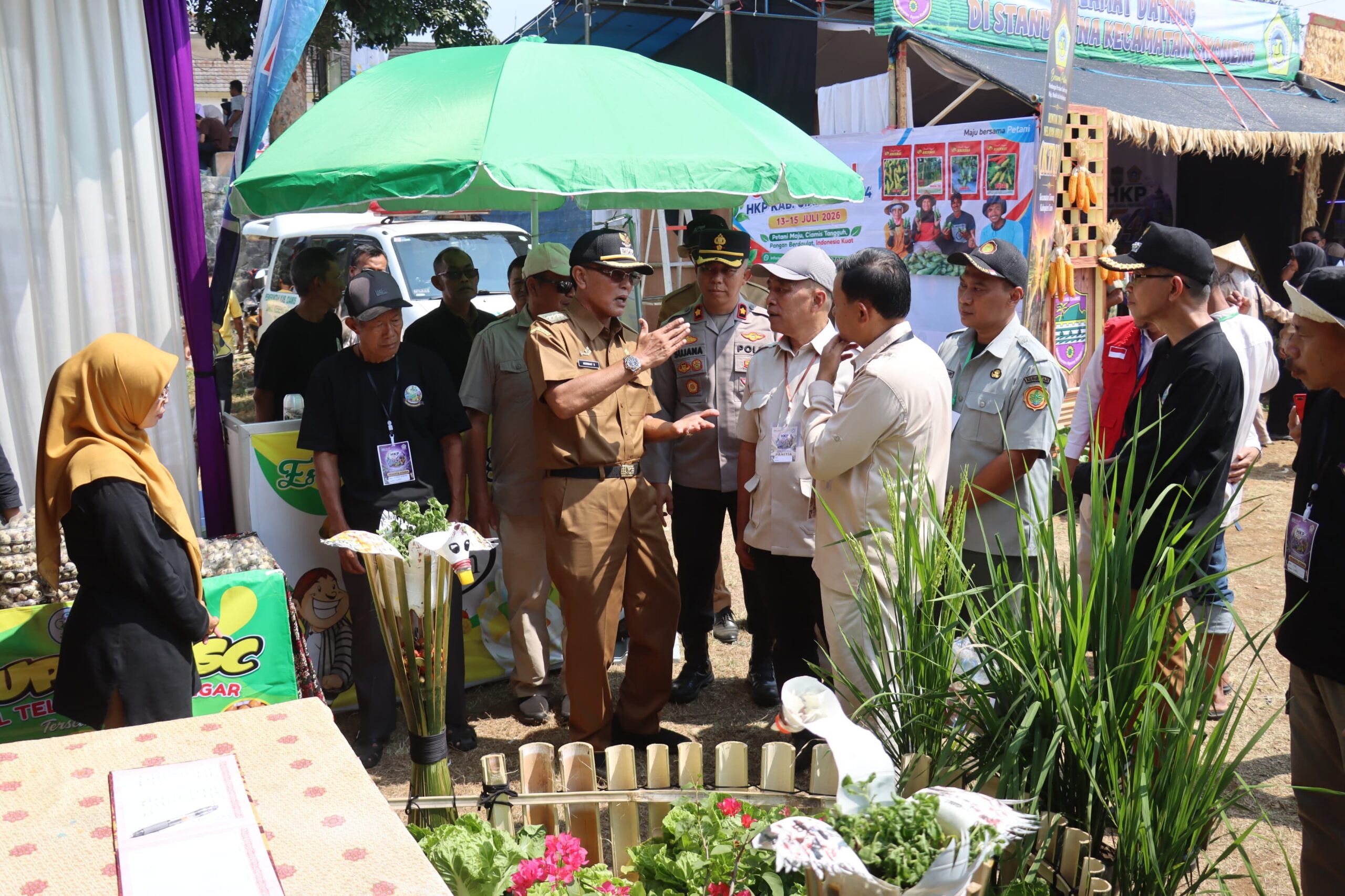 Kapolres Ciamis Raih Penghargaan KTNA atas Dedikasi Mendukung Kemajuan dan Kesejahteraan Petani