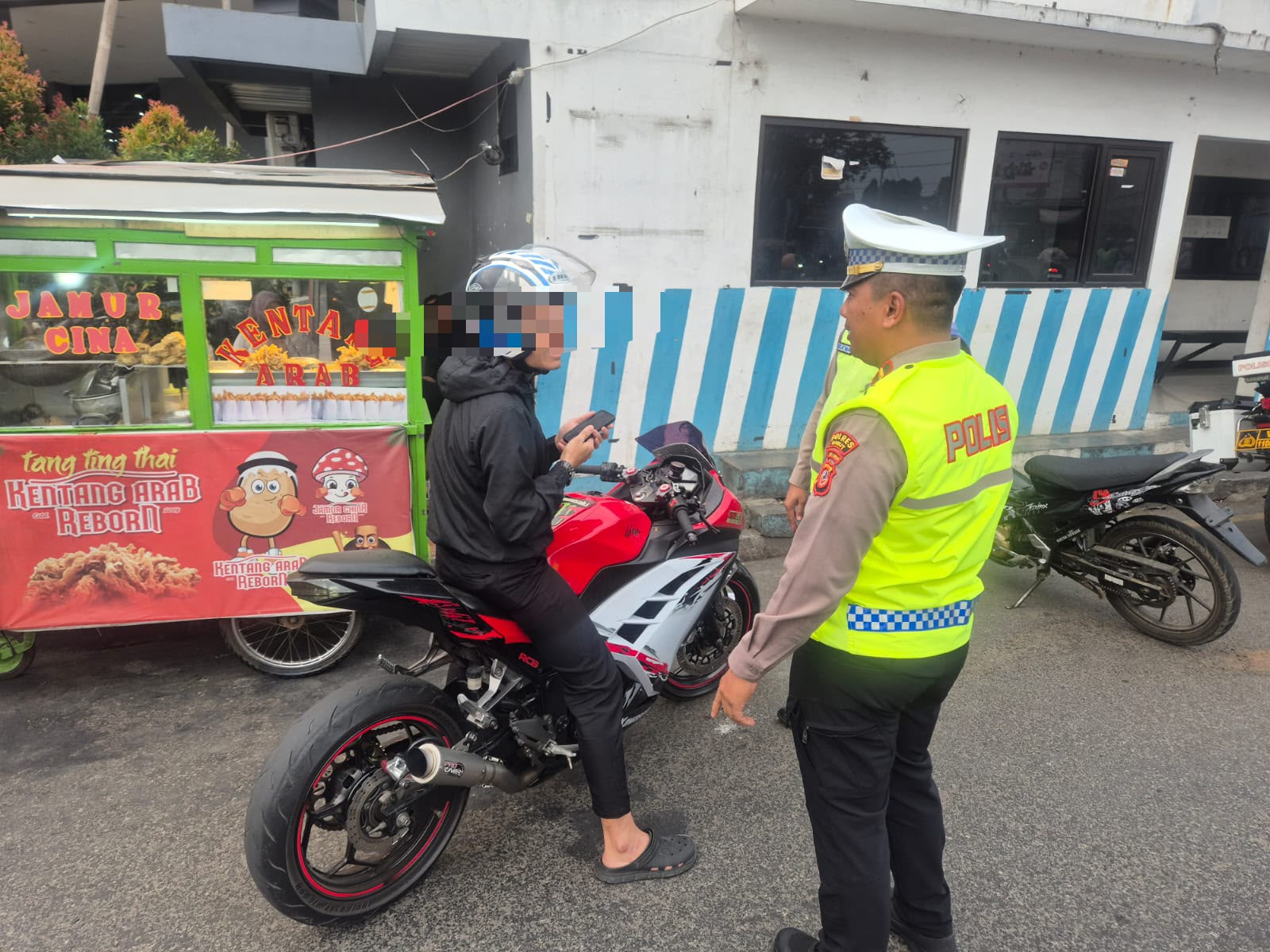 Ciptakan Lalu Lintas Kondusif, Satlantas Polres Garut Intensifkan Razia Knalpot Tidak Sesuai Spesifikasi Teknis (Knalpot Brong)