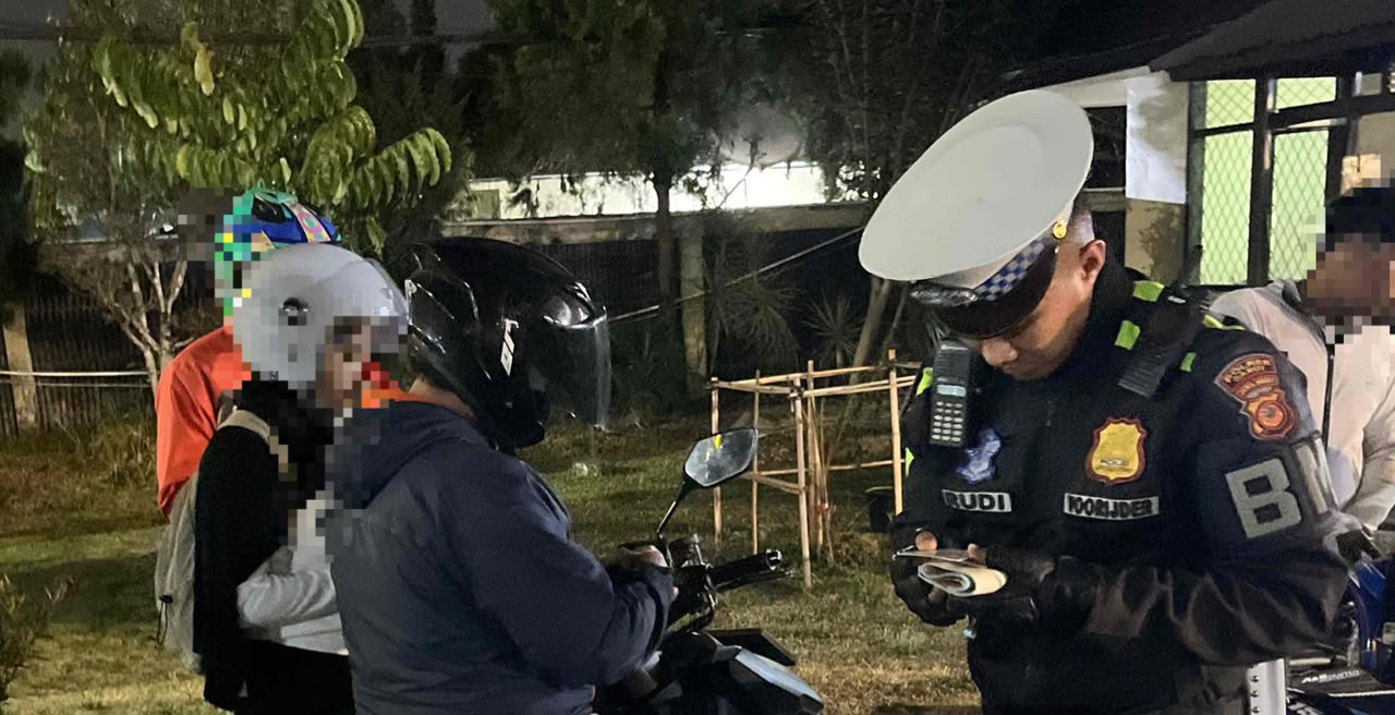 Polres Garut Tindak 27 Kendaraan Berknalpot Tidak Sesuai Spesifikasi Teknis, Jaga Kamtibmas Tetap Kondusif