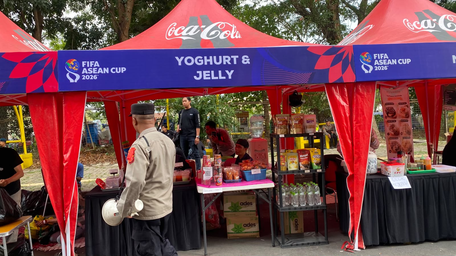 FIFA ASEAN Cup 2026, Polda Jabar Himbau Pedagang di Sekitar Stadion Si Jalak Harupat Agar Tertib