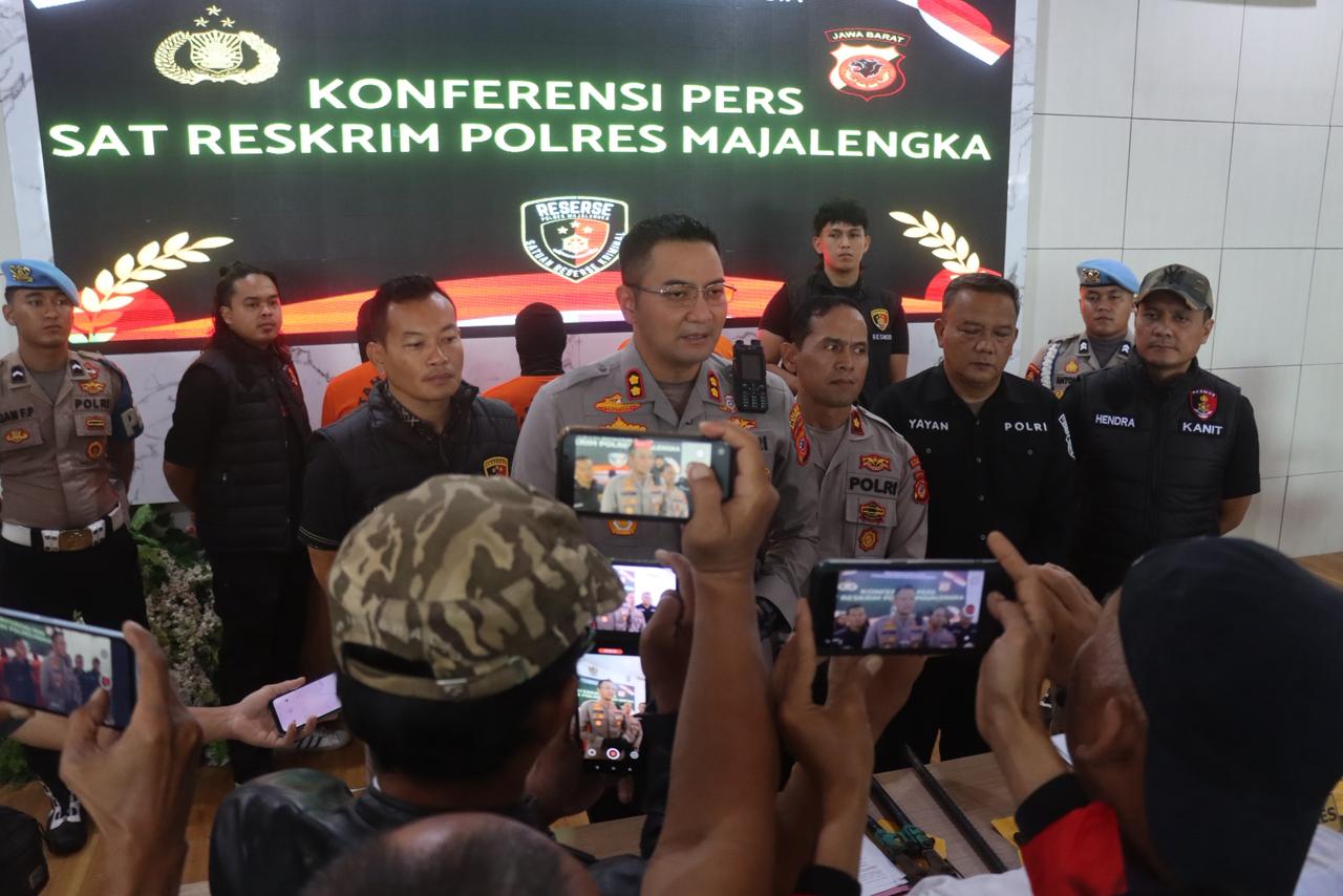 Bobol Toko Baja di Talaga dan Gasak Rp 285 Juta, 3 Komplotan Residivis Lintas Daerah Diringkus Polres Majalengka