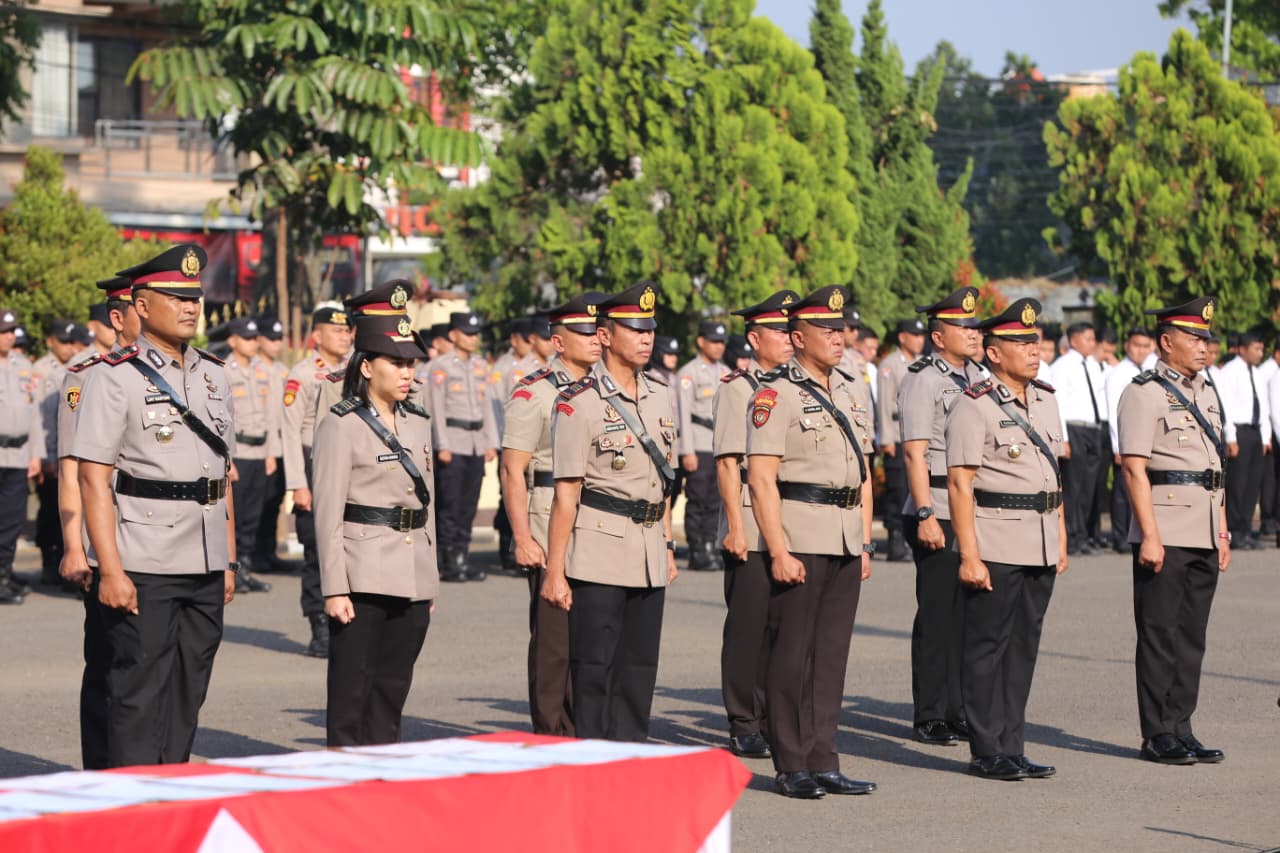Kapolres Garut Pimpin Sertijab Sejumlah Pejabat, Tekankan Kinerja dan Integritas