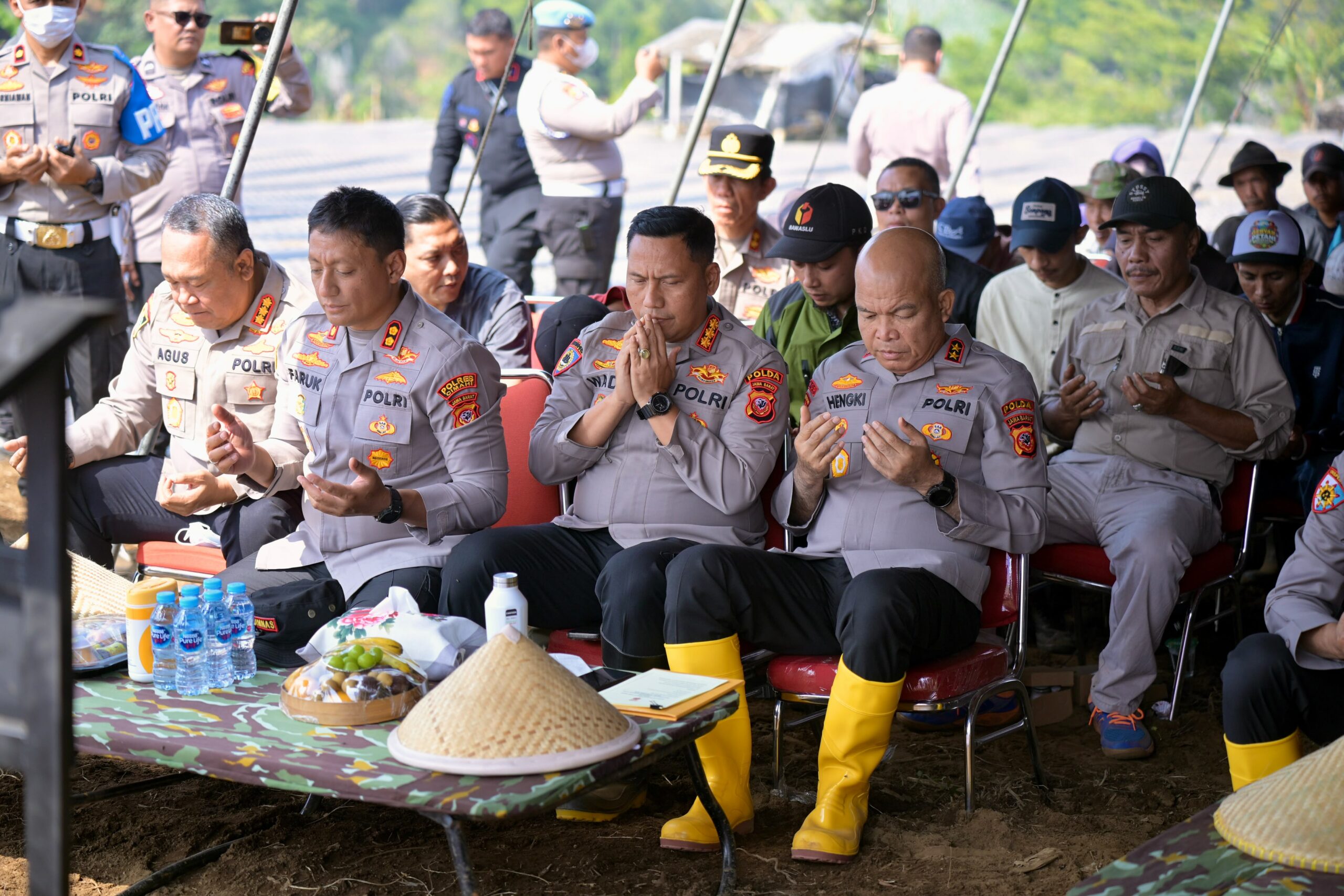 Kapolda Jabar Komitmen Dukung Swasembada Pangan Presiden Kapolda Jabar Komitmen Dukung Swasembada Pangan Presiden