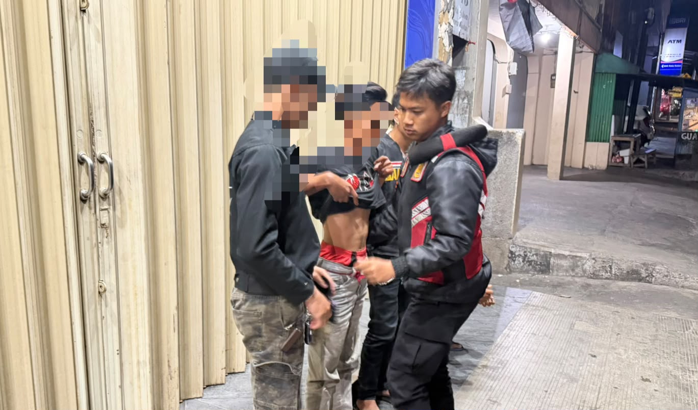 Patroli Dini Hari, Samapta Polres Garut Temukan Tiga Pemuda Berkendara Ugal-ugalan dalam Pengaruh Miras