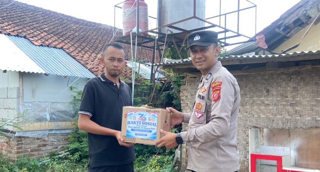 Hari Jadi ke-75 Humas Polri, Polres Garut Gelar Bakti Sosial